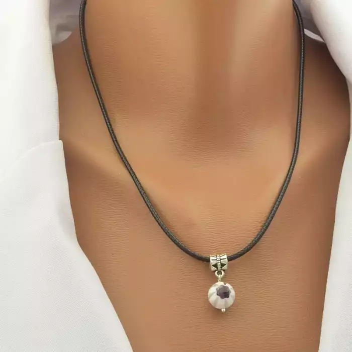 🏷️️ Підвіска Лемпворк (скло) 43 см. ss_102324