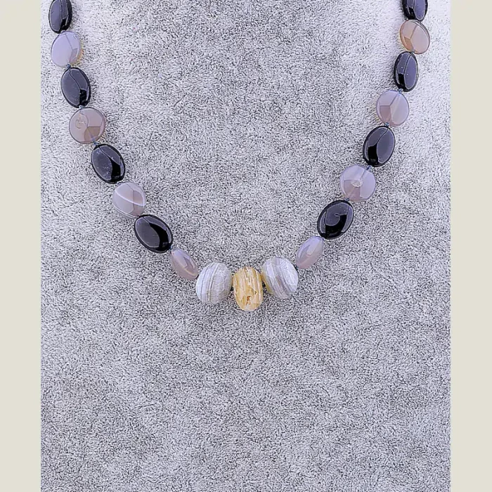 🏷️️ Намисто Агат 45 см ss_77847
