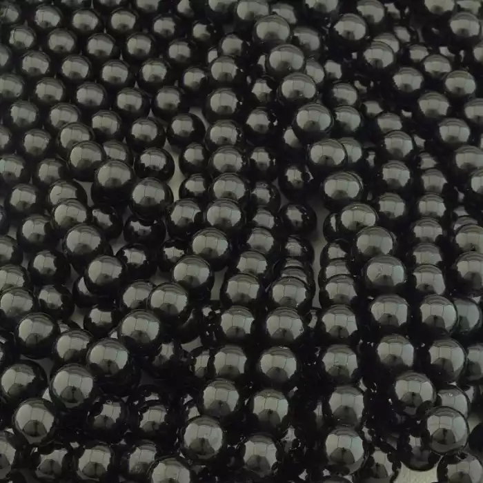 🏷️️ Намистини Турмалін 37 см. 8,5 мм. на нитці (натуральне каміння, без застібки) ss_102949