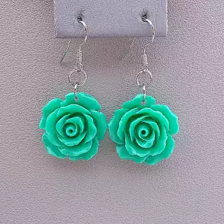 Сережки полімерна глина