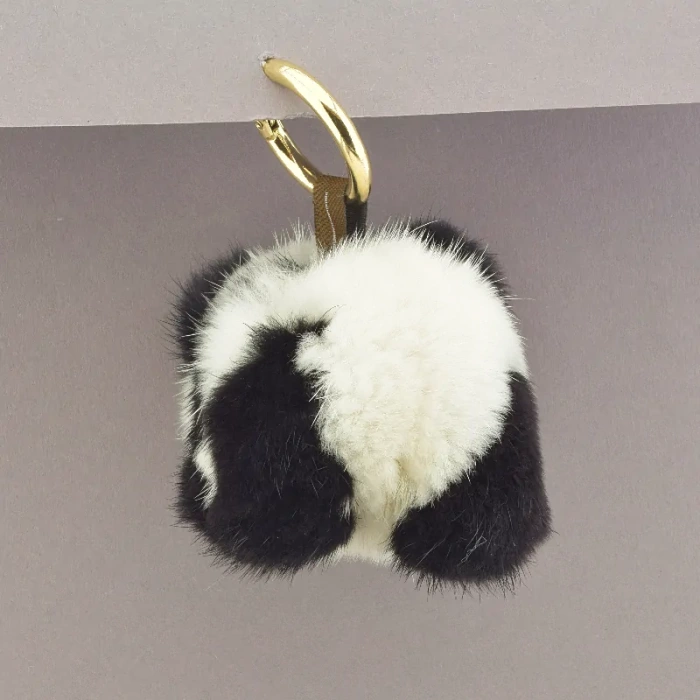 🏷️️ Брелок Панда хутро натуральне ss_69136