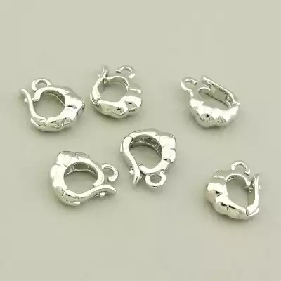 Тримач для кулона 11х4мм. (родій)