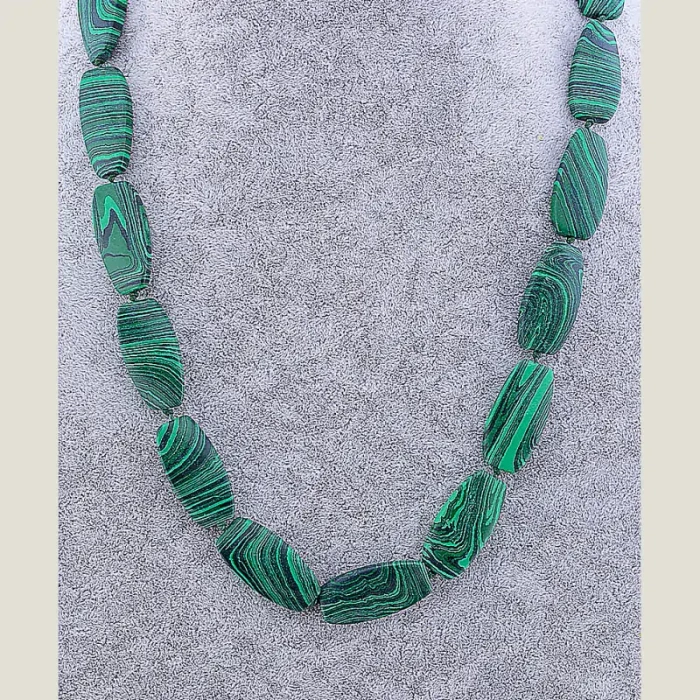 🏷️️ Намисто Малахіт 60 см ss_74196
