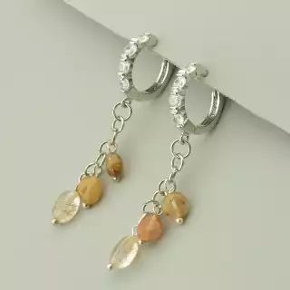 Сережки конго Волосатик