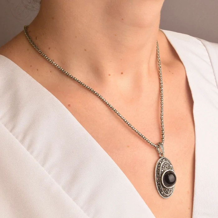 🏷️️ Підвіска Агат 42 см ss_83981