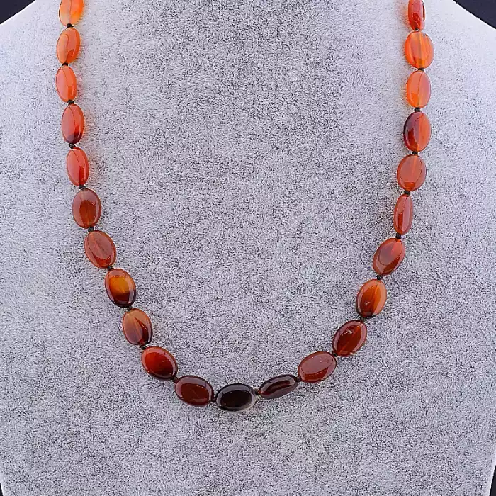 🏷️️ Намисто Сердолік 56 см ss_84653