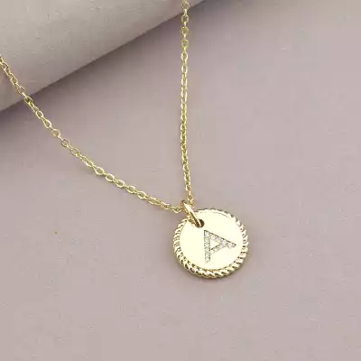 🏷️️ Підвіска літера А Xuping Фіаніт 40 см (позолота 18к) F-92798