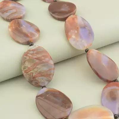 🏷️️ Намисто Яшма 48 см. F-100811