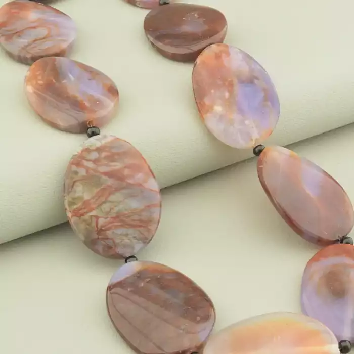 🏷️️ Намисто Яшма 48 см. ss_100811