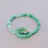 🏷️️ Браслет резинка Агат 18 см F-85353