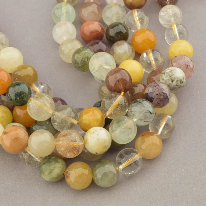 🏷️️ Нитка Самоцвіти 40 см. 10 мм. (без замка) ss_86964