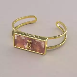 Браслет без застібки Winniana 17 см. (позолота 18к)