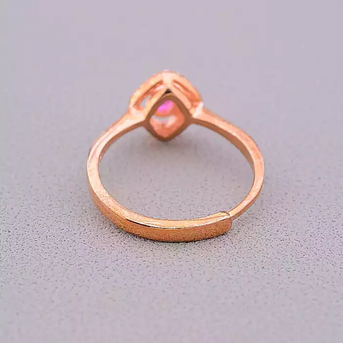 🏷️️ Каблучка роз'ємна Рубін (срібло 925 проба) ss_44202