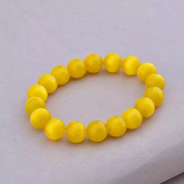 🏷️️ Намисто + Браслет Котяче око 50 см ss_79606