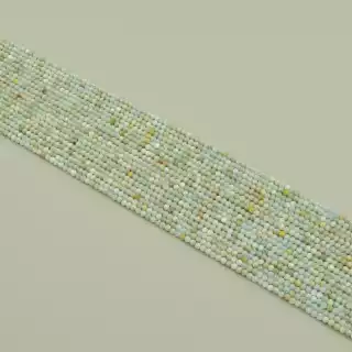 Намистини Амазоніт 39 см. 2,4 мм. на нитці (натуральне каміння, без застібки)