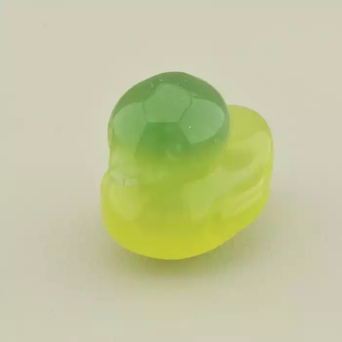 🏷️️ Мінерал флюорит качечка (40х25 мм, зелений, натуральний) ss_105024