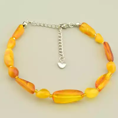 Браслет на карабіні Янтар 20 см