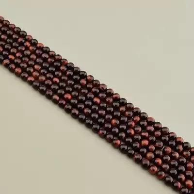 Намистини Бича око 37 см 6.5 мм. (без застібки)