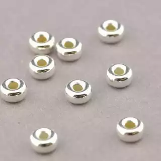 Вставка срібло (925) 4x2мм.