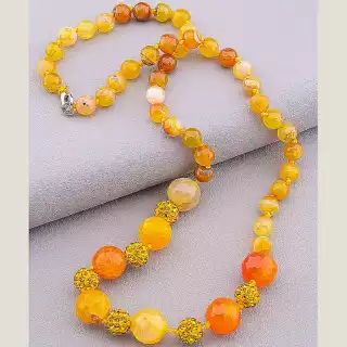 Намисто Сердолік 58 см