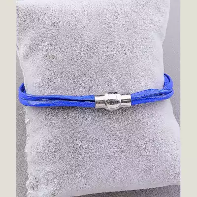 🏷️️ Браслет Сrystal 17 см шкірозамінник F-11731