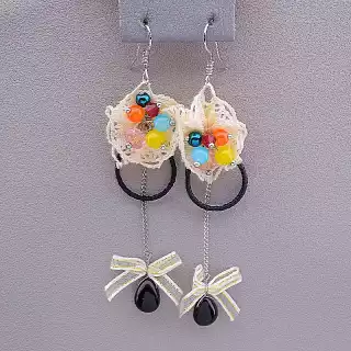 Сережки Агат