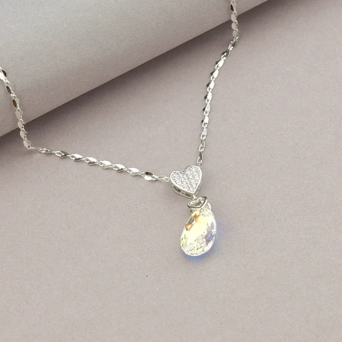 🏷️️ Підвіска Swarovski Xuping (родій) ss_73073