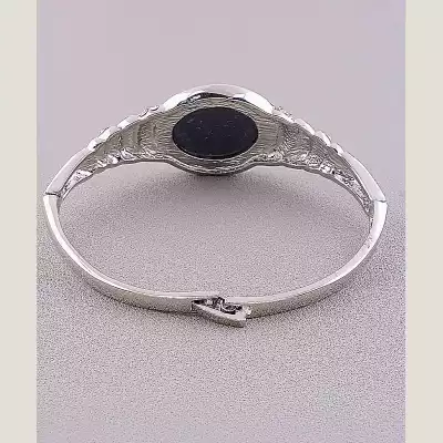 🏷️️ Браслет FJ Сrystal біжутерний сплав17, 7 р F-84434