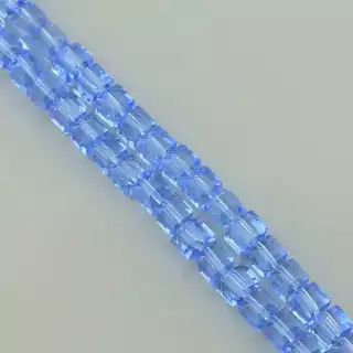 Намистини Чеський кришталь 71 см. (без застібки) на нитці з гранями