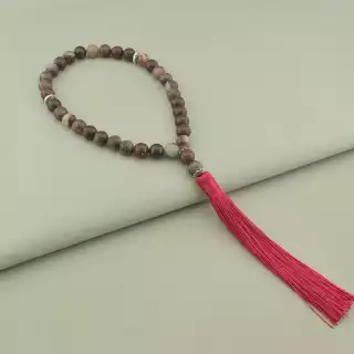 Чотки з каменю Яшма