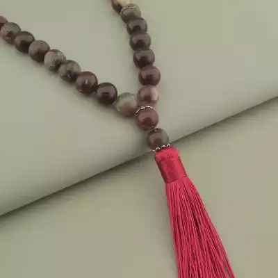 🏷️️ Чотки з каменю Яшма F-101526