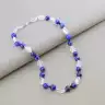 🏷️️ Намисто Лазурит, Гірський кришталь 45 см. F-86489