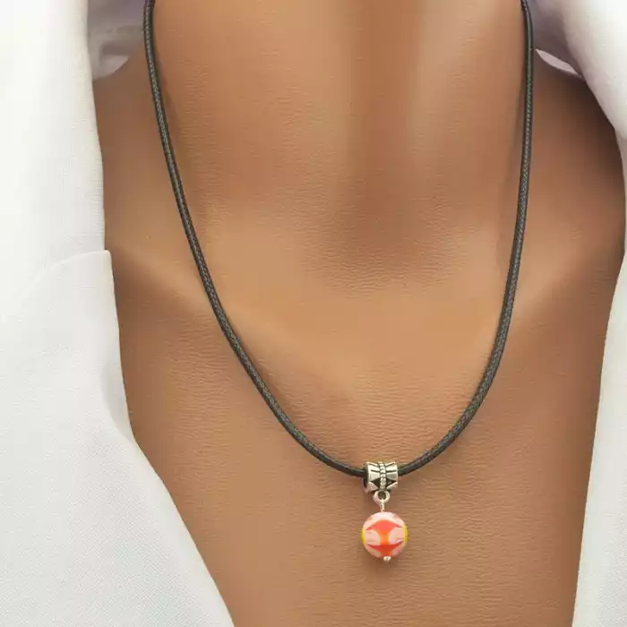 🏷️️ Підвіска Лемпворк (скло) 43 см. ss_102326