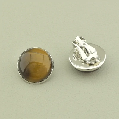 Сережки Тигрове око 18х18