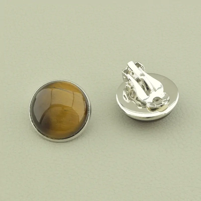 Сережки Тигрове око 18х18 ss_102637 ss_102637