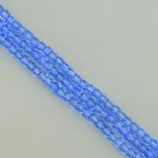 Намистини Чеський кришталь 43 см. (без застібки) на нитці з гранями