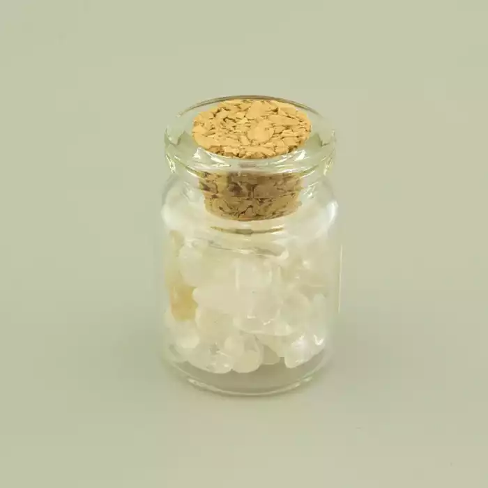 🏷️️ Пляшечка Гірський кришталь 30x20мм. ss_105538