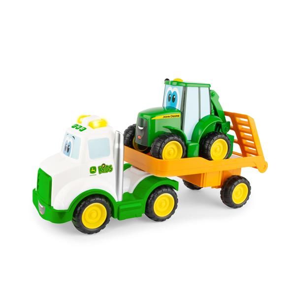 Іграшкова техніка John Deere Kids тягач і трактор зі світлом і звуком (47207) 47207 47207