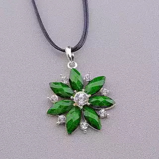 Підвіска квітка Стрази 46 см