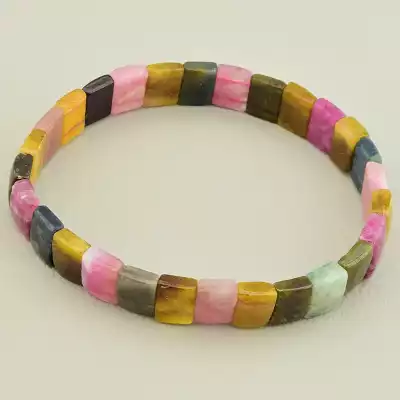 Браслет на резинці Турмалін 17.5 см