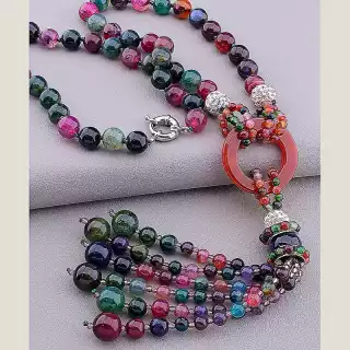 Намисто Агат 60 см