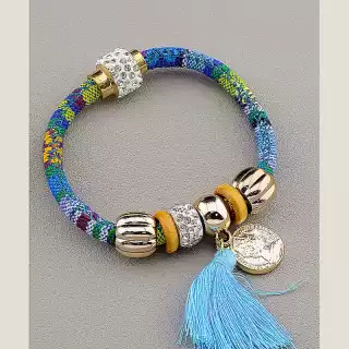 Браслет на магнітній застібці FJ Сrystal 17 см