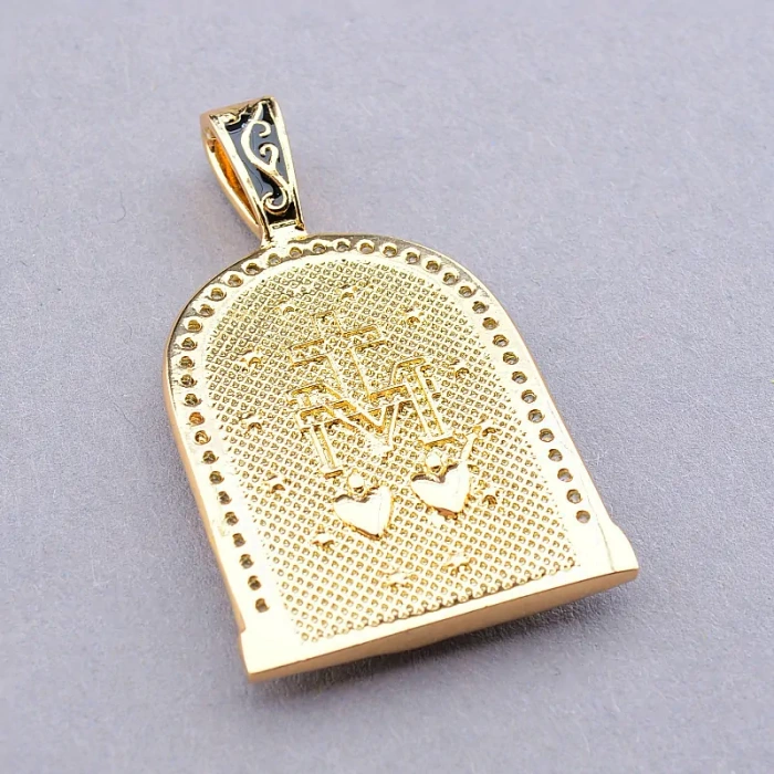 🏷️️ Ладанка Свята Параскева Xuping Фіаніт (позолота 18к) ss_77329