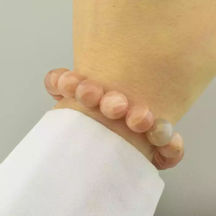 🏷️️ Браслет резинка Сонячний камінь 19 см. ss_94533