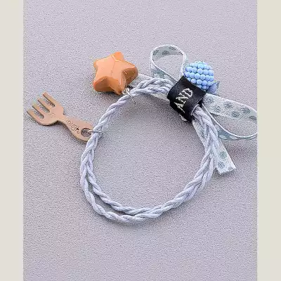 🏷️️ Резинка для волосся Flora Secret тканина F-41754