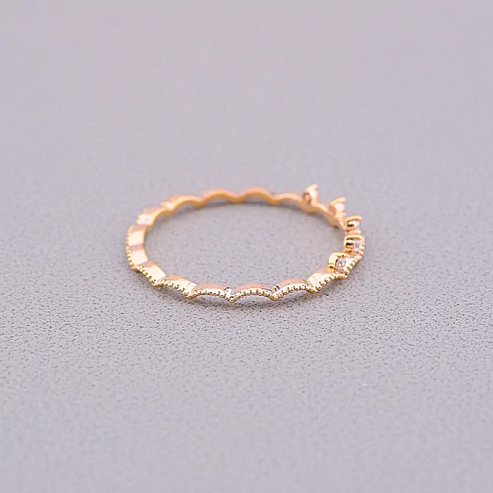 🏷️️ Каблучка Фіаніт (позолота 18к) ss_66663