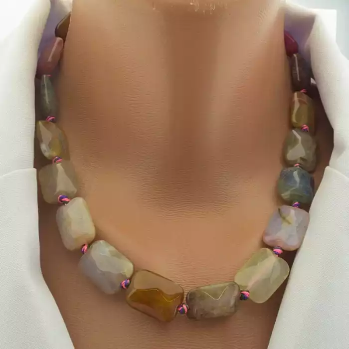 🏷️️ Намисто Кварц 45 см. ss_103159