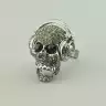🏷️️ Перстень роз'ємний череп Сrystal F-45459