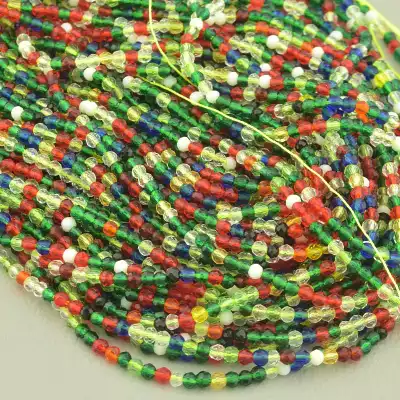 🏷️️ Намистини Шпінель 37 см. 2 мм. на нитці (натуральне каміння, без застібки) F-97147