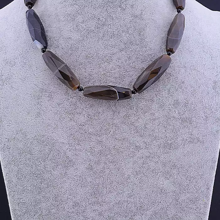 🏷️️ Намисто Агат 47 см ss_80343